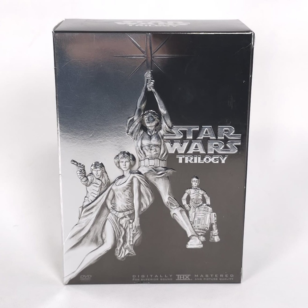STAR WARS Trilogy Widescreen Box Set Bonus Material 2004 Complete Lucasfilm PG